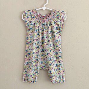 Peek Floral Smocked Romper • 18-24 Months